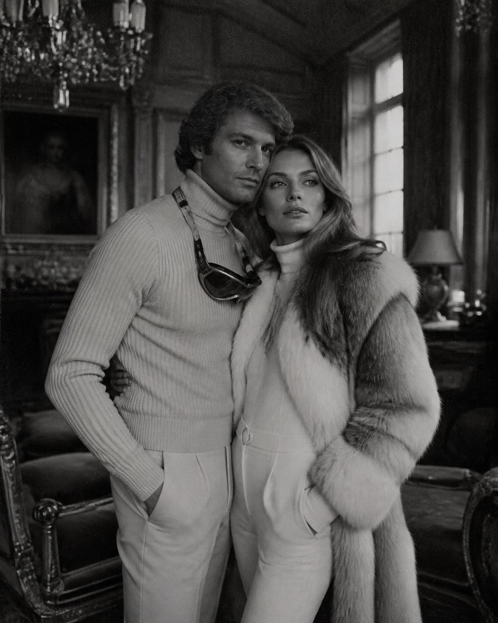 Lady Henry and Mr. Louis, founders of the Louisé perfume estate